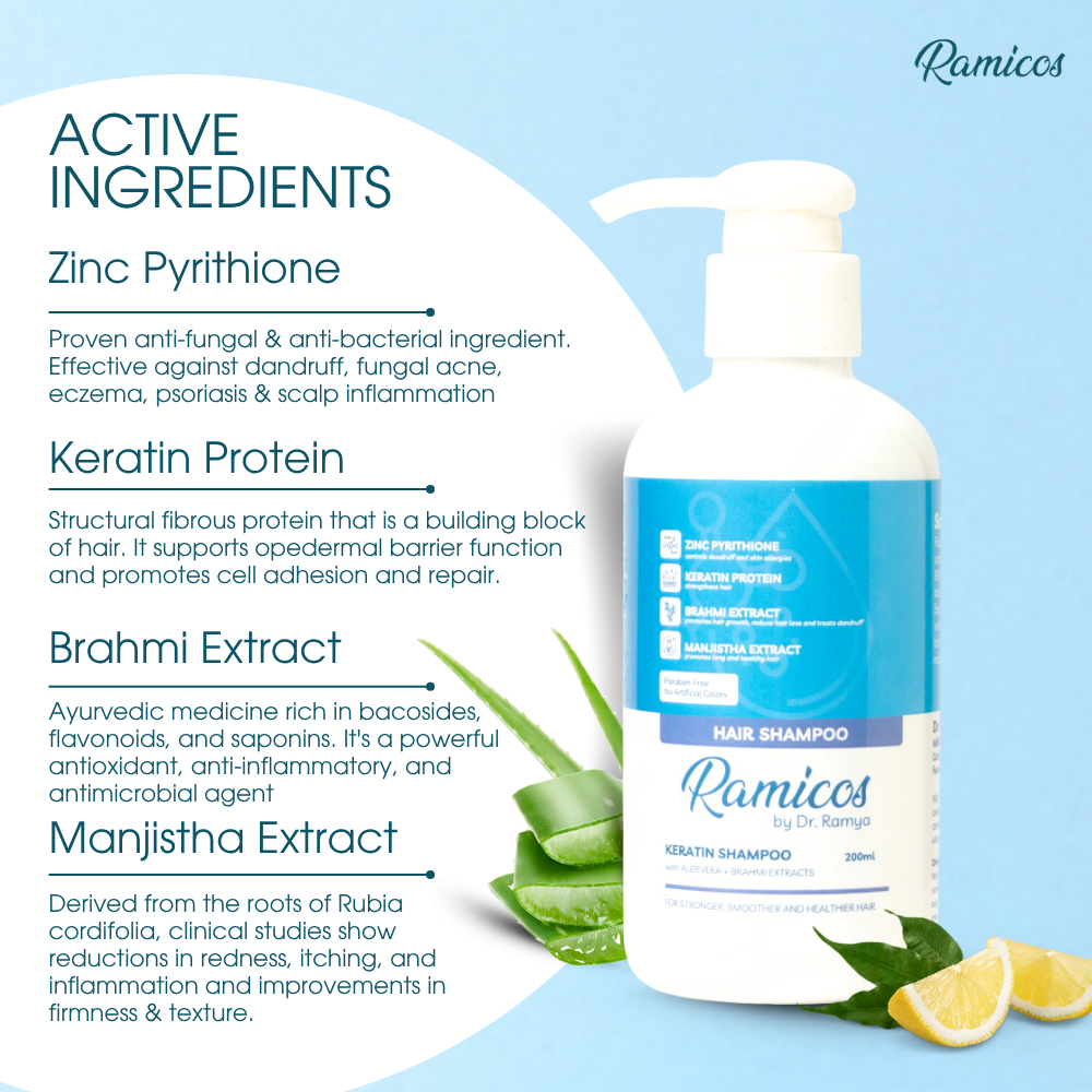 KERATIN HAIR CONDITIONER - from Ramicos by Dr.Ramya - 200 ml.