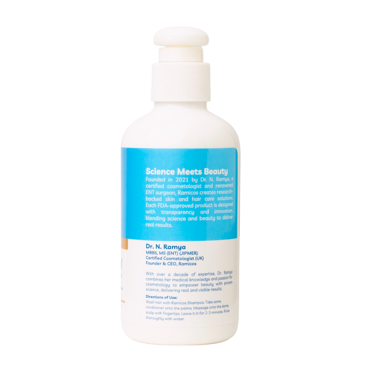 KERATIN HAIR CONDITIONER - from Ramicos by Dr.Ramya - 200 ml.
