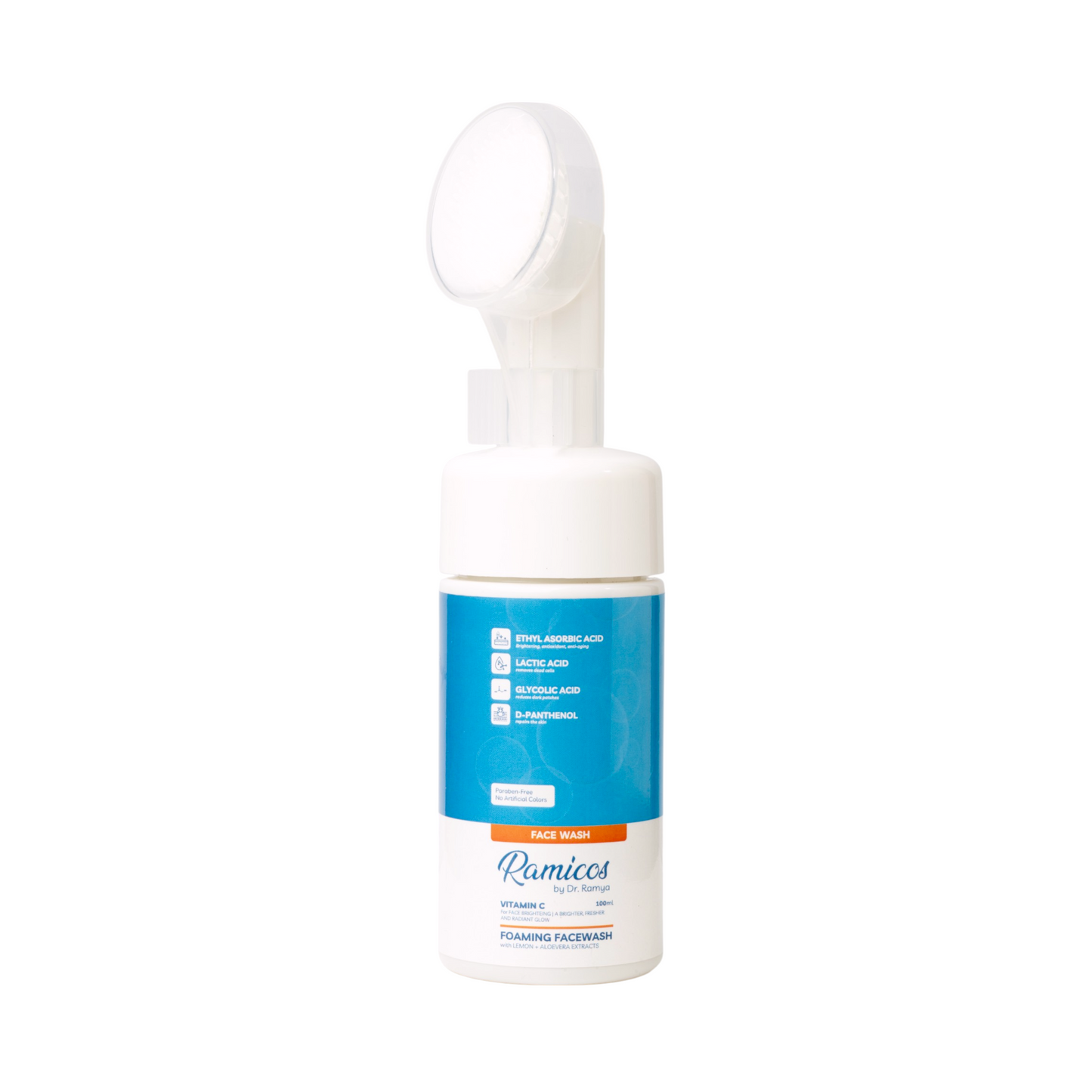 VITAMIN C BRIGHTENING FACE WASH - from Ramicos by Dr. Ramya - 100 ml.