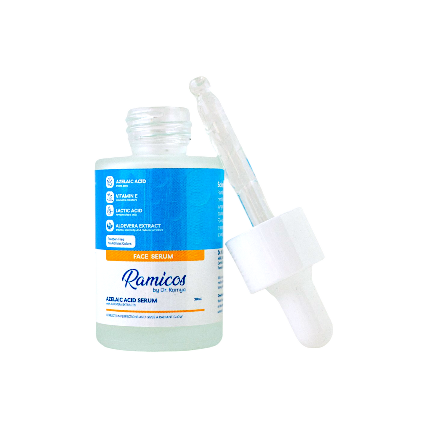 AZELAIC ACID FACE SERUM - from Ramicos by Dr. Ramya - 30 ml.