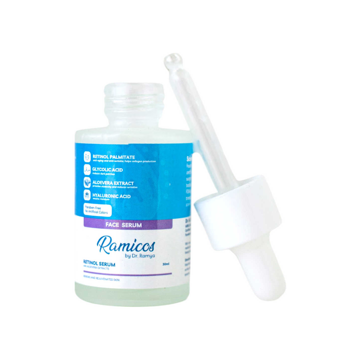 RETINOL FACE SERUM - from Ramicos by Dr. Ramya - 30 ml.